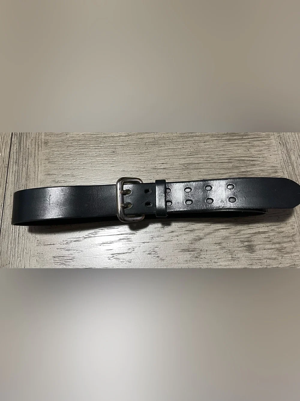 Express women’s black leather belt